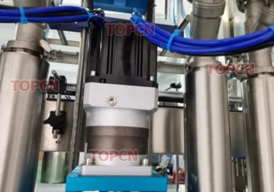 Servo motor control injection pump